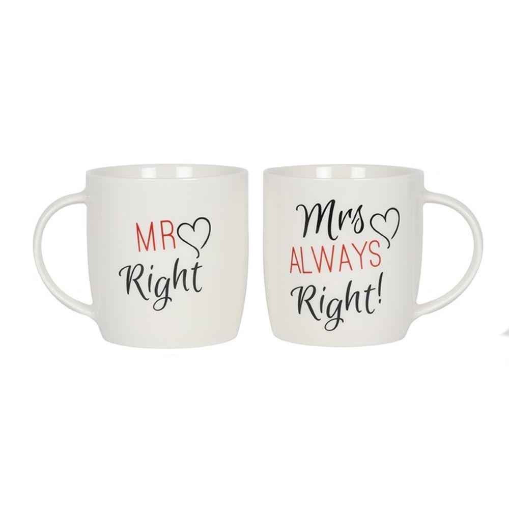 Set of 2 Mr & Mrs Mugs