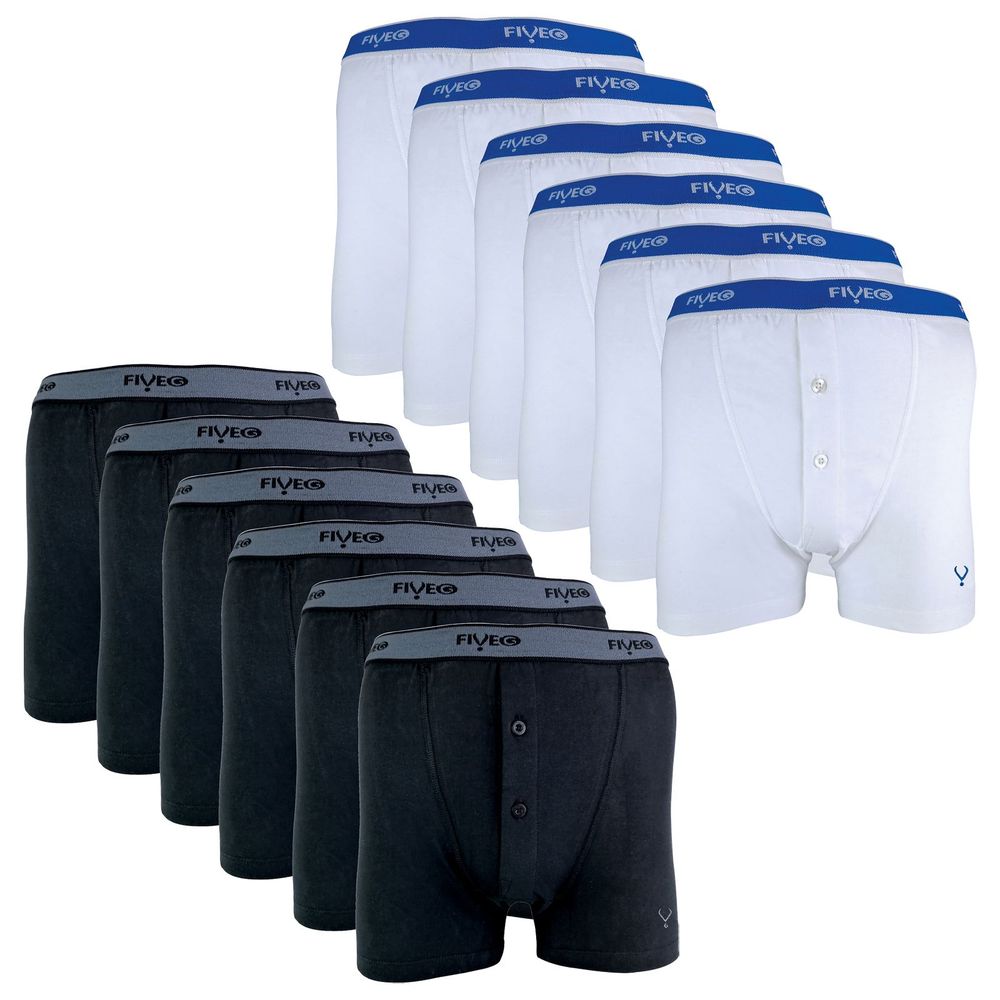 FiveG - 6 Pack Mens Boxers