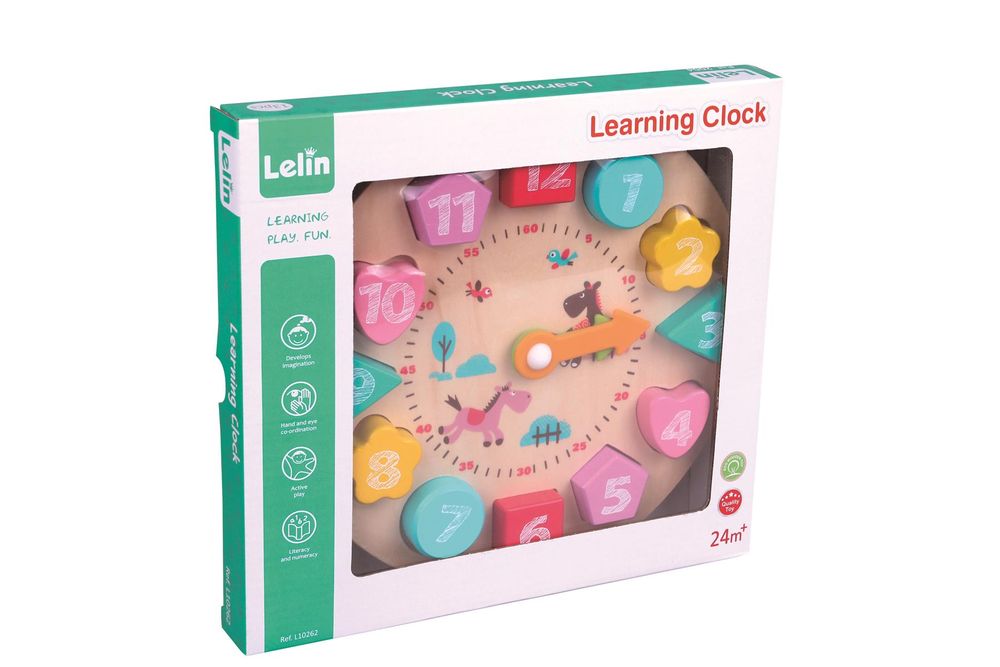 LELIN LEARNING CLOCK L10262