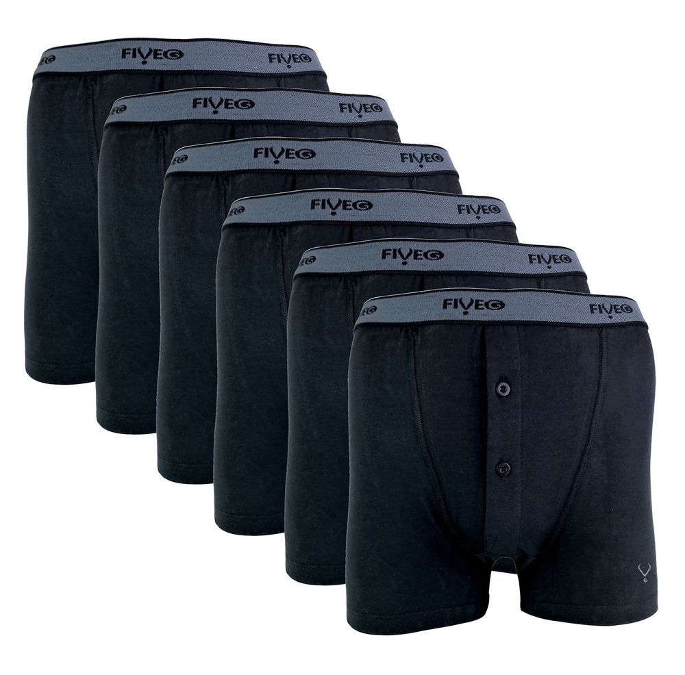 FiveG - 6 Pack Mens Boxers