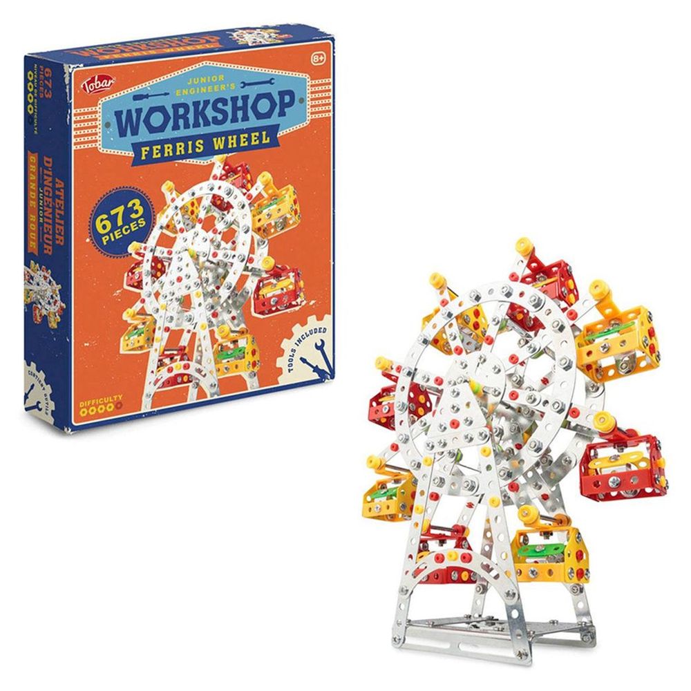 Tobar Workshop Ferris Wheel, 673 Pieces